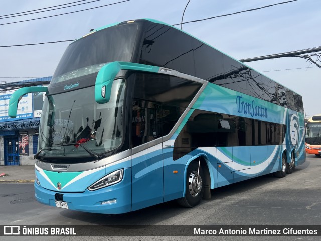 TranSantin TYZJ13 na cidade de Estación Central, Santiago, Metropolitana de Santiago, Chile, por Marco Antonio Martinez Cifuentes. Número da foto: #13224231.