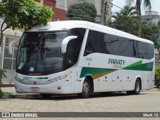 Viação Paraty 5000 na cidade de Praia Grande, São Paulo, Brasil, por Mark 12. Número da foto: #13223584.