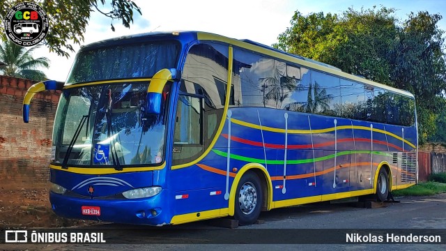Ônibus Particulares HXB6394 na cidade de Tucuruí, Pará, Brasil, por Nikolas Henderson. Número da foto: #13223260.