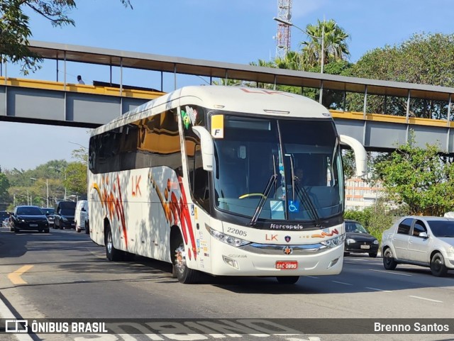 LK Transportadora Turística 22005 na cidade de São Paulo, São Paulo, Brasil, por Brenno Santos. Número da foto: #13222779.