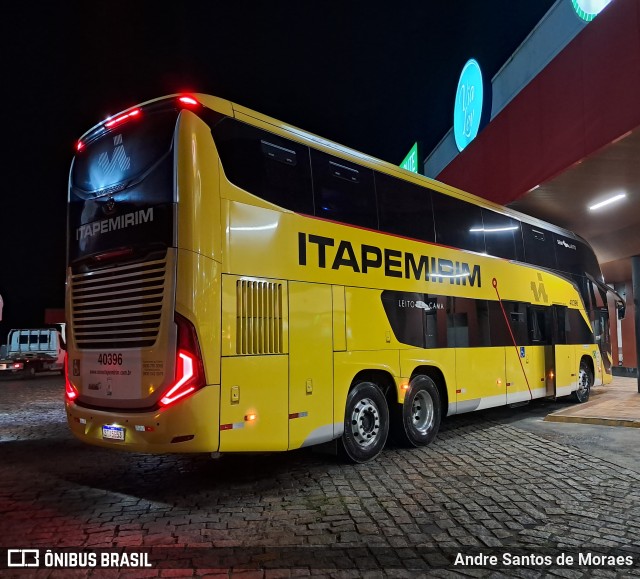 Viação Nova Itapemirim 40396 na cidade de Pariquera-Açu, São Paulo, Brasil, por Andre Santos de Moraes. Número da foto: #13222113.