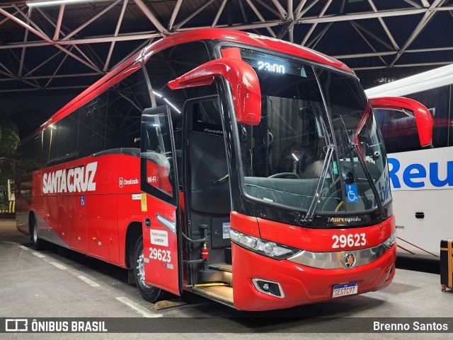 Viação Santa Cruz 29623 na cidade de São Paulo, São Paulo, Brasil, por Brenno Santos. Número da foto: #13222776.