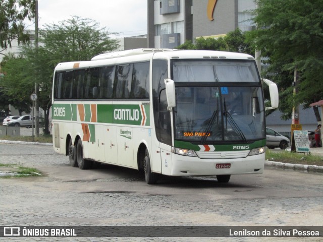Empresa Gontijo de Transportes 20195 na cidade de Caruaru, Pernambuco, Brasil, por Lenilson da Silva Pessoa. Número da foto: #13223032.