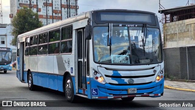 Buses Guadalupe 42 na cidade de Carmen, San José, San José, Costa Rica, por Sebastian Ávila. Número da foto: #13222811.