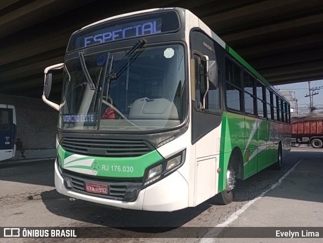 Viação Elite RJ 176.030 na cidade de Volta Redonda, Rio de Janeiro, Brasil, por Evelyn Lima. Número da foto: #13222578.