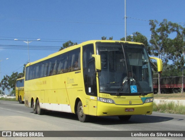 Viação Itapemirim 9551 na cidade de Caruaru, Pernambuco, Brasil, por Lenilson da Silva Pessoa. Número da foto: #13223007.