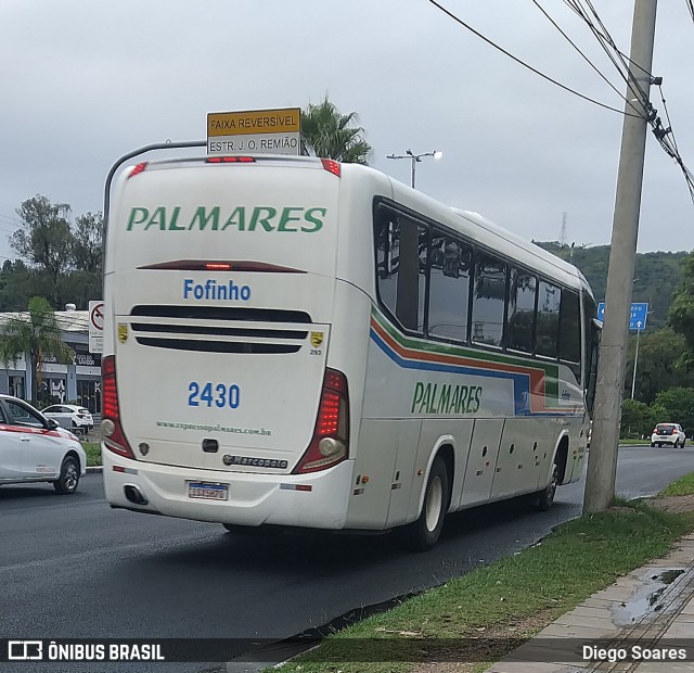 Expresso Palmares 2430 na cidade de Porto Alegre, Rio Grande do Sul, Brasil, por Diego Soares. Número da foto: #13222677.