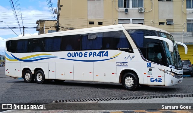 Viação Ouro e Prata 642 na cidade de Belém, Pará, Brasil, por Samara Goes. Número da foto: #13221977.