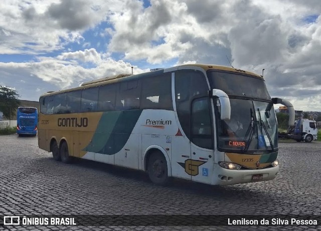 Empresa Gontijo de Transportes 17335 na cidade de Caruaru, Pernambuco, Brasil, por Lenilson da Silva Pessoa. Número da foto: #13223312.