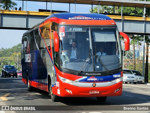 Expresso Luxo 18039 na cidade de São Paulo, São Paulo, Brasil, por Brenno Santos. Número da foto: #13222785.