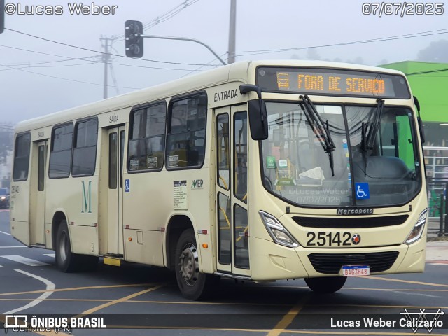 Viação Castelo Branco 25142 na cidade de Curitiba, Paraná, Brasil, por Lucas Weber Calizario. Número da foto: #13221747.