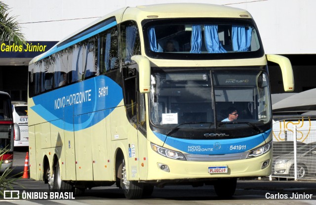 Viação Novo Horizonte 541911 na cidade de Goiânia, Goiás, Brasil, por Carlos Júnior. Número da foto: #13223925.
