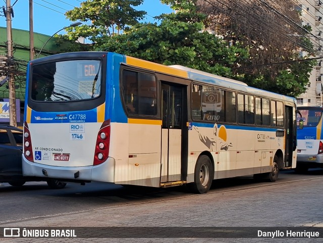 Viação Redentor C47788 na cidade de Rio de Janeiro, Rio de Janeiro, Brasil, por Danyllo Henrique. Número da foto: #13222415.