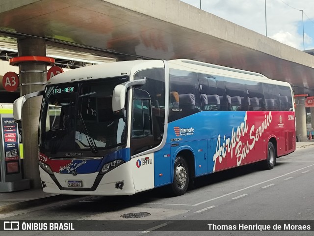 Airport Bus Service 37304 na cidade de Guarulhos, São Paulo, Brasil, por Thomas Henrique de Moraes. Número da foto: #13223717.