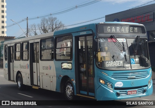 Serramar Transporte Coletivo 14187 na cidade de Serra, Espírito Santo, Brasil, por SILAS SANTOS. Número da foto: #13221876.