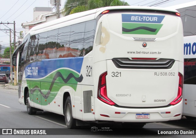 Bel-Tour Transportes e Turismo 321 na cidade de Aparecida, São Paulo, Brasil, por Leonardo Daniel. Número da foto: #13222402.