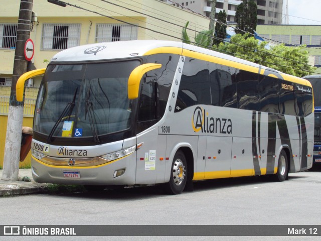 Alianza Transportes Turismo e Locação 1808 na cidade de Praia Grande, São Paulo, Brasil, por Mark 12. Número da foto: #13223540.