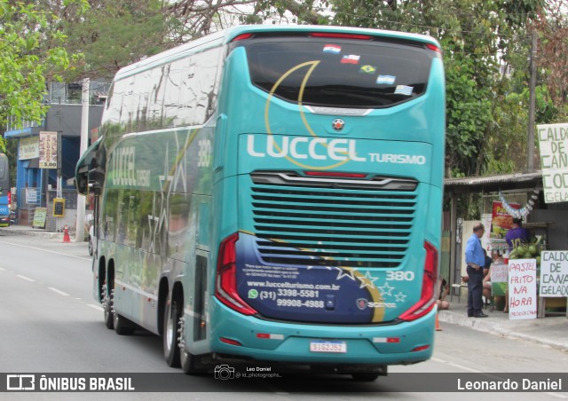 Luccel Transporte e Turismo 380 na cidade de Aparecida, São Paulo, Brasil, por Leonardo Daniel. Número da foto: #13222301.
