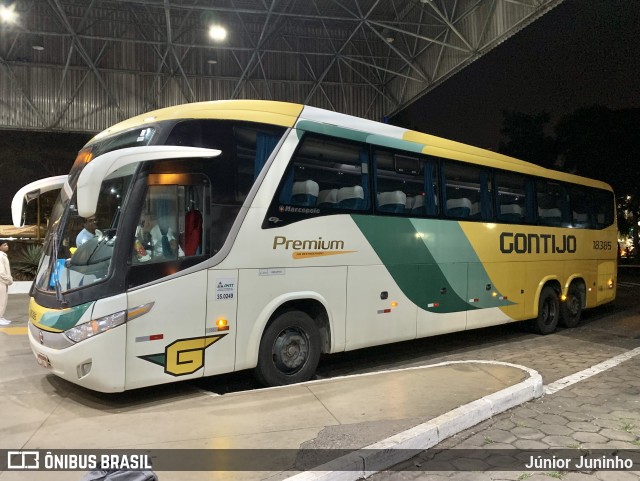 Empresa Gontijo de Transportes 18385 na cidade de Bauru, São Paulo, Brasil, por Júnior Juninho. Número da foto: #13223949.