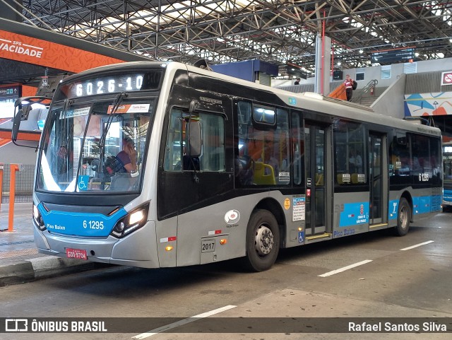 Viação Grajaú S.A. 6 1295 na cidade de São Paulo, São Paulo, Brasil, por Rafael Santos Silva. Número da foto: #13221483.