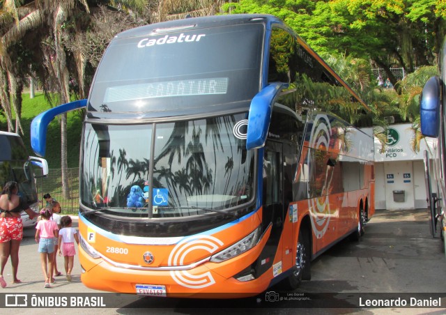 Cadatur Transportes e Turismo 28800 na cidade de Aparecida, São Paulo, Brasil, por Leonardo Daniel. Número da foto: #13222595.