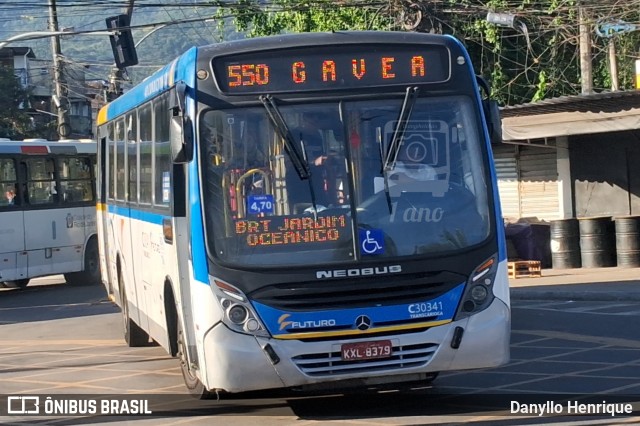 Transportes Futuro C30341 na cidade de Rio de Janeiro, Rio de Janeiro, Brasil, por Danyllo Henrique. Número da foto: #13223222.