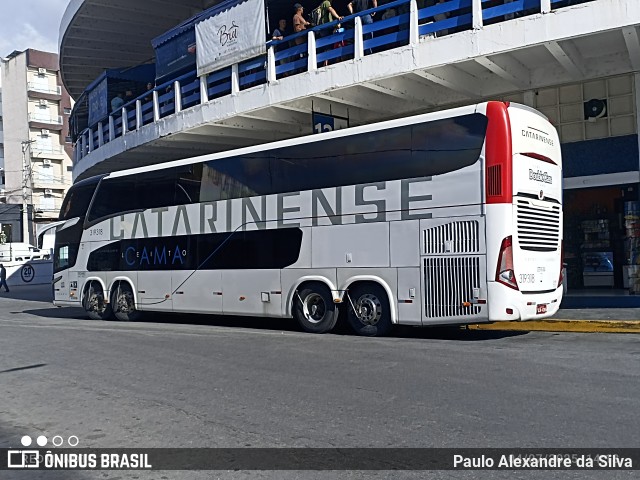 Auto Viação Catarinense 319318 na cidade de Aparecida, São Paulo, Brasil, por Paulo Alexandre da Silva. Número da foto: #13222309.