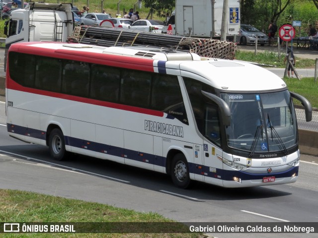 Viação Piracicabana 2328 na cidade de Aparecida, São Paulo, Brasil, por Gabriel Oliveira Caldas da Nobrega. Número da foto: #13222654.