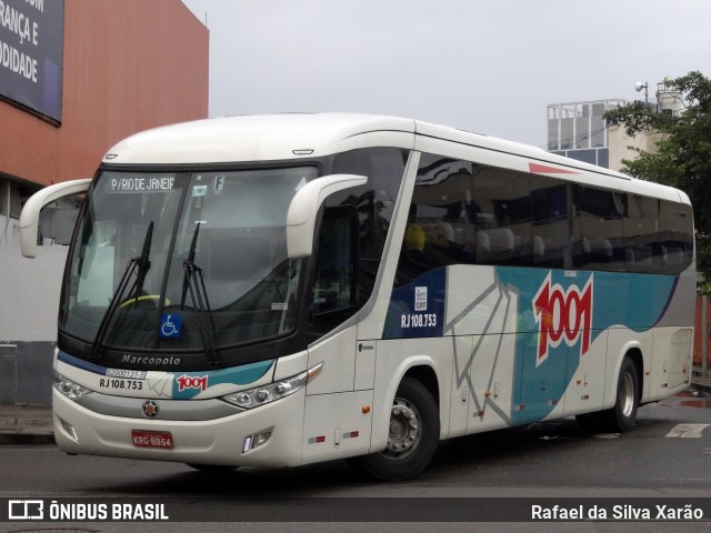 Auto Viação 1001 RJ 108.753 na cidade de Rio de Janeiro, Rio de Janeiro, Brasil, por Rafael da Silva Xarão. Número da foto: #13223033.