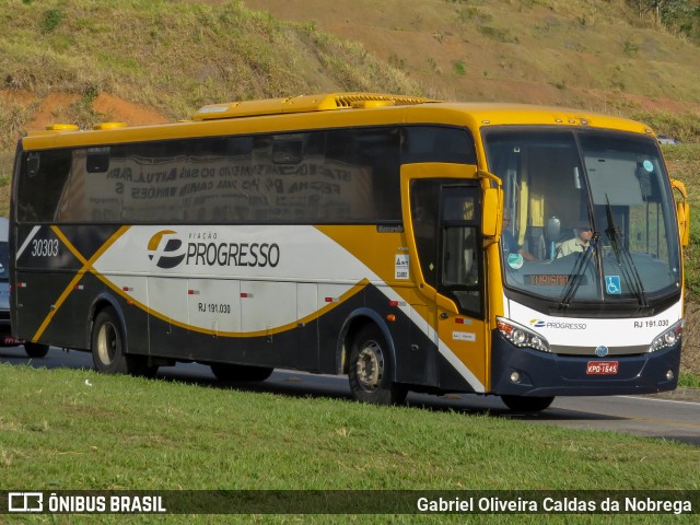 Viação Progresso 30303 na cidade de Aparecida, São Paulo, Brasil, por Gabriel Oliveira Caldas da Nobrega. Número da foto: #13222671.