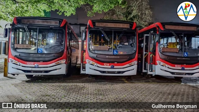 Trevo Transportes Coletivos 1005 na cidade de Porto Alegre, Rio Grande do Sul, Brasil, por Guilherme Bergman. Número da foto: #13222746.