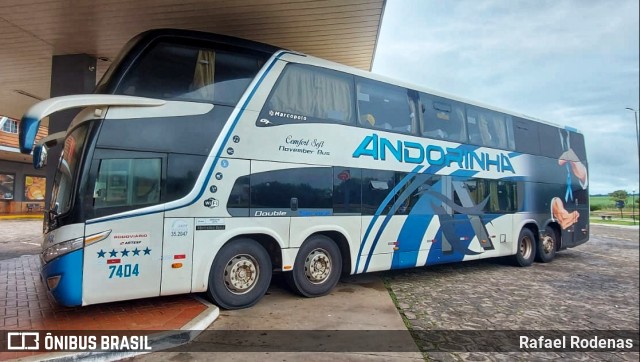 Empresa de Transportes Andorinha 7404 na cidade de São Paulo, São Paulo, Brasil, por Rafael Rodenas. Número da foto: #13221631.