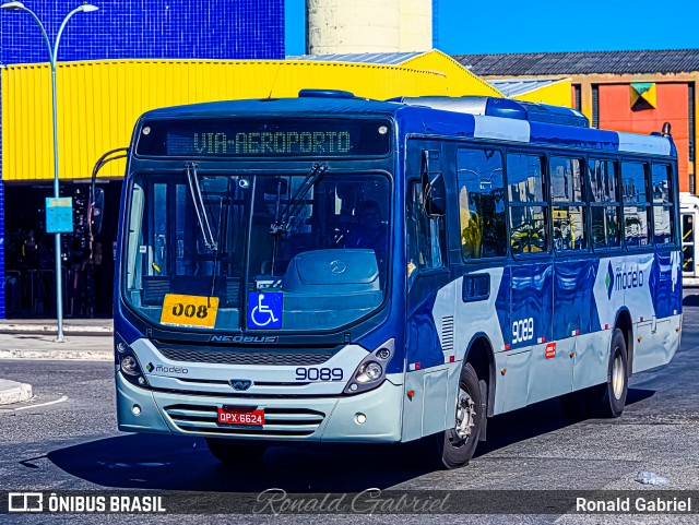 Viação Modelo 9089 na cidade de Aracaju, Sergipe, Brasil, por Ronald Gabriel. Número da foto: #13221566.