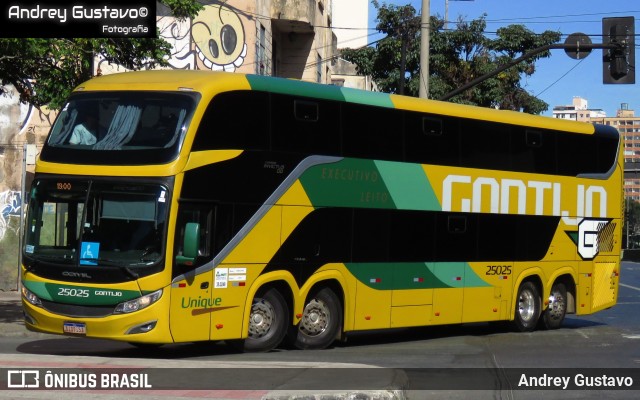 Empresa Gontijo de Transportes 25025 na cidade de Belo Horizonte, Minas Gerais, Brasil, por Andrey Gustavo. Número da foto: #13221958.