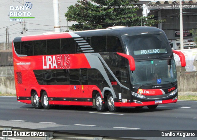 Lirabus 23105 na cidade de Campinas, São Paulo, Brasil, por Danilo Augusto. Número da foto: #13221755.
