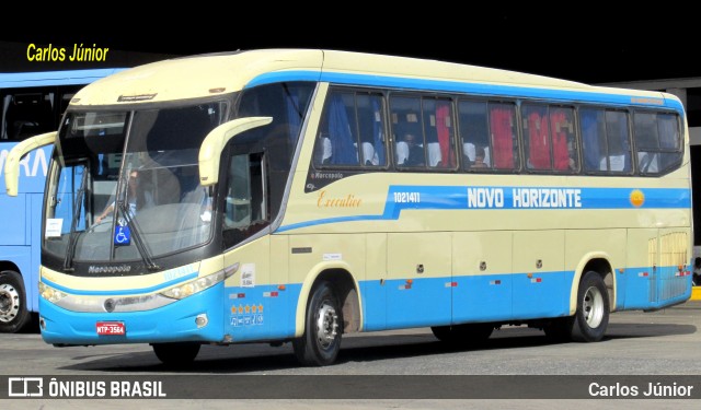 Viação Novo Horizonte 1021411 na cidade de Goiânia, Goiás, Brasil, por Carlos Júnior. Número da foto: #13222058.