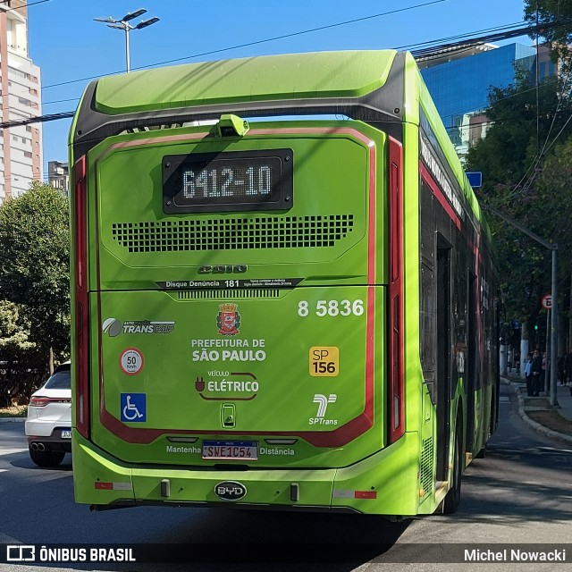 Auto Viação Transcap >> Auto Bless Transportes 8 5836 na cidade de São Paulo, São Paulo, Brasil, por Michel Nowacki. Número da foto: #13223983.