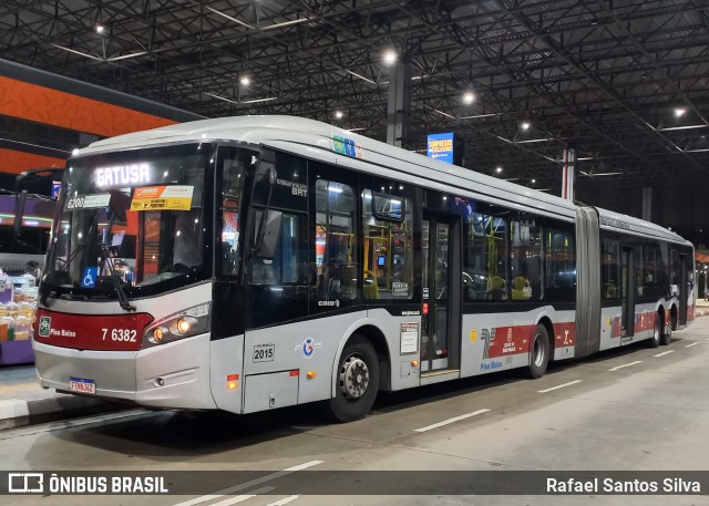 Viação Gatusa Transportes Urbanos 7 6382 na cidade de São Paulo, São Paulo, Brasil, por Rafael Santos Silva. Número da foto: #13221468.