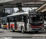 Pêssego Transportes 4 7066 na cidade de São Paulo, São Paulo, Brasil, por Gilberto Mendes dos Santos. Número da foto: #:id.