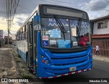 Buses Guadalupe I-2 na cidade de Tibás, San José, Costa Rica, por Sebastian Ávila. Número da foto: #:id.
