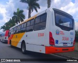Viação Piracicabana Praia Grande 3310 na cidade de Praia Grande, São Paulo, Brasil, por Adriano Luis. Número da foto: #:id.