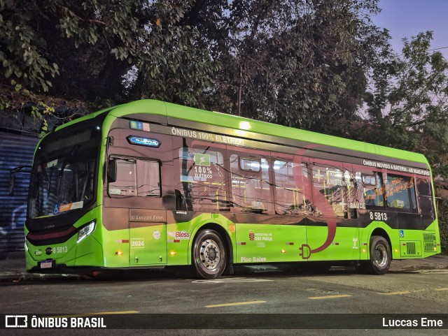 Viação Bless Transporte 8 5813 na cidade de São Paulo, São Paulo, Brasil, por Luccas Eme. Número da foto: #13224633.
