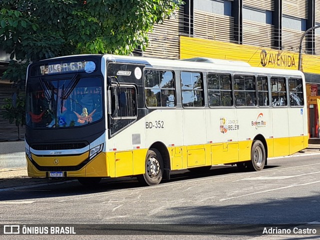Belém Rio Transportes BD-352 na cidade de Belém, Pará, Brasil, por Adriano Castro. Número da foto: #13226502.