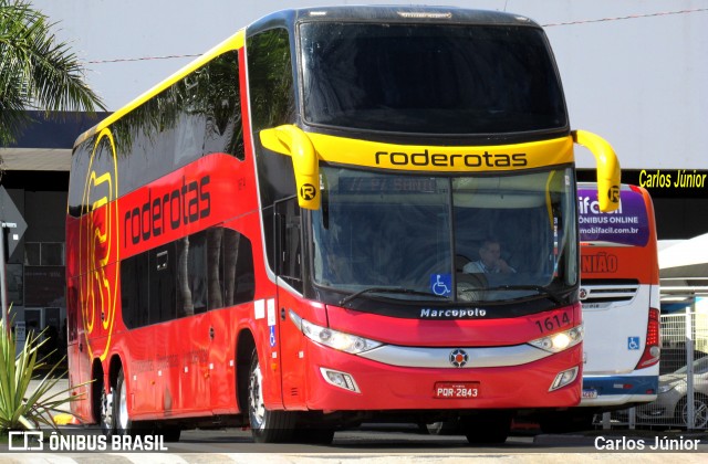 RodeRotas - Rotas de Viação do Triângulo 1614 na cidade de Goiânia, Goiás, Brasil, por Carlos Júnior. Número da foto: #13226508.