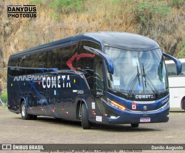 Viação Cometa 724524 na cidade de Campinas, São Paulo, Brasil, por Danilo Augusto. Número da foto: #13225061.