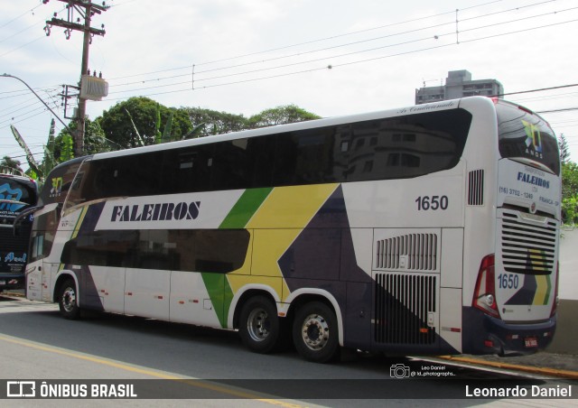 Faleiros Turismo 1650 na cidade de Aparecida, São Paulo, Brasil, por Leonardo Daniel. Número da foto: #13225434.