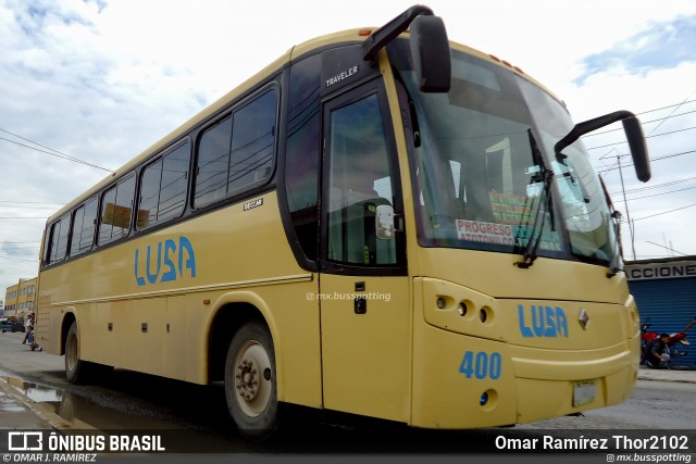 Autobuses Lusa 400 na cidade de Mixquiahuala de Juárez, Hidalgo, México, por Omar Ramírez Thor2102. Número da foto: #13225460.