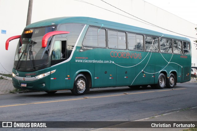 Companhia Coordenadas de Transportes 40000 na cidade de Juiz de Fora, Minas Gerais, Brasil, por Christian  Fortunato. Número da foto: #13225687.