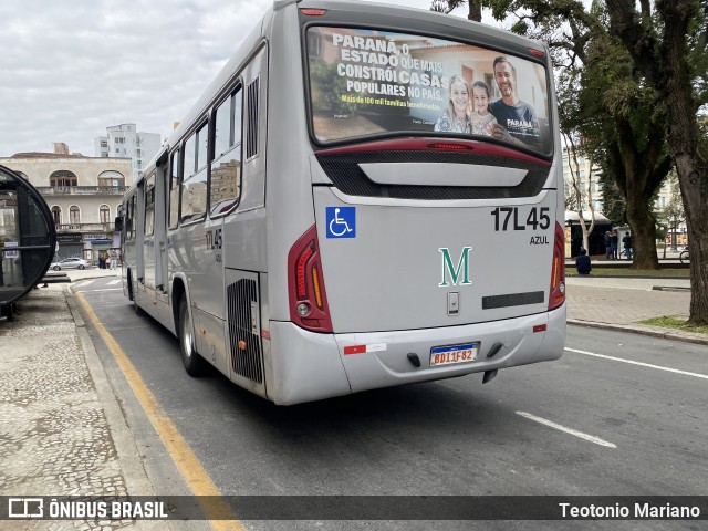 Expresso Azul 17L45 na cidade de Curitiba, Paraná, Brasil, por Teotonio Mariano. Número da foto: #13226441.