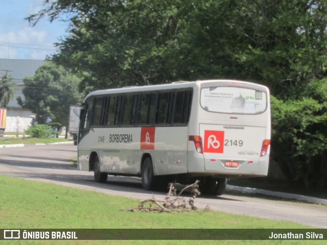 Borborema Imperial Transportes 2149 na cidade de Recife, Pernambuco, Brasil, por Jonathan Silva. Número da foto: #13224740.